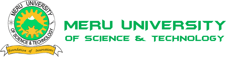 Meru University of Science and Technology logo